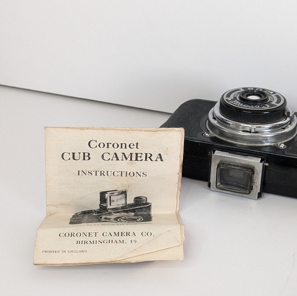 Coronet Cub film camera Made in England - Picture 4 of 4
